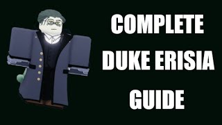 Duke Erisia guide (quest, location, fight & more) I Deepwoken guide