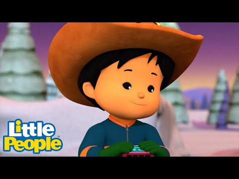 Little People Mini Adventures | Frozen Frontier! | Kids Cartoons - Kids TV Series, Kingdom Kids Zone - Little People - Fisher Price