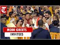 PM Modi Greets Invitees After Pran Pratishtha Rituals At Ram Mandir In Ayodhya