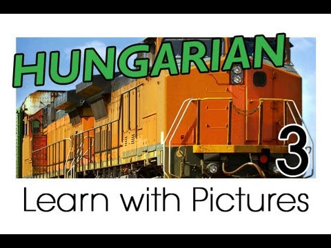 Learn Hungarian Vocabulary with Pictures - Getting Around in Vehicles