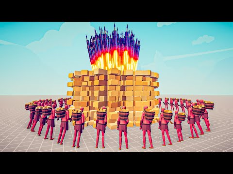 100x ARCHITECT vs EVERY GOD - Totally Accurate Battle Simulator TABS