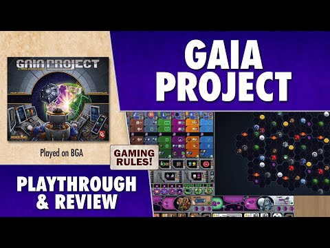 Gaia Project - BGA Playthrough with special guests