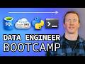 Data Engineer Bootcamp FREE 27 Hour Course SQL Python Cloud Bash AI Git GitHub