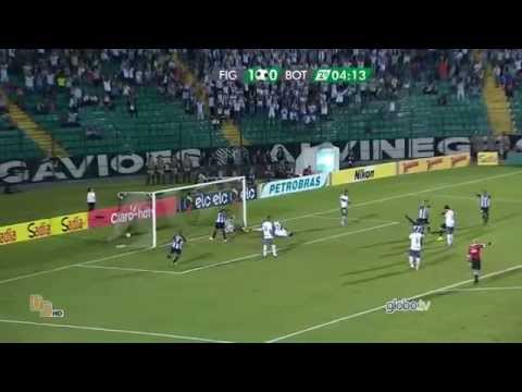 Gols Figueirense 2 x 2 Botafogo - Copa do Brasil 2015