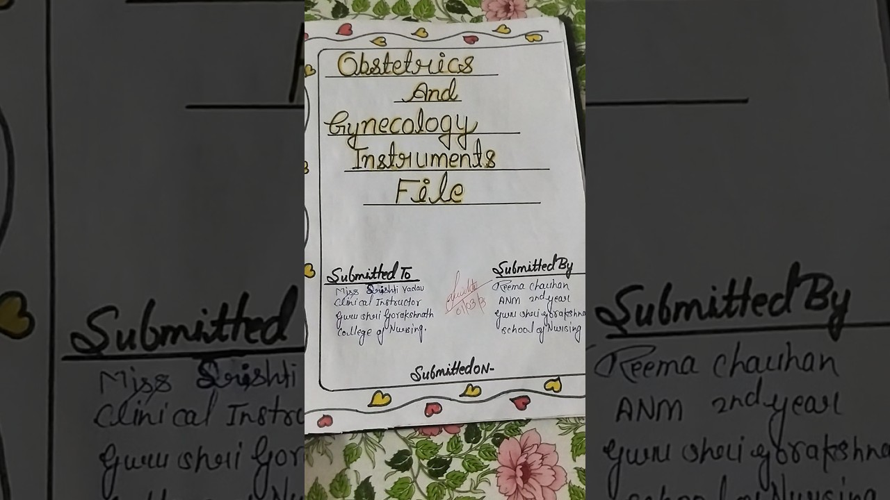 😱🤞OBG Instruments File# obstetrics and Gynecology
