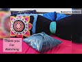 3 DIY Cushion Covers In 5 Minutes No Sew Cushion Covers DIY Pillow Cover Home Decor Idea