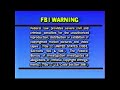 VHS FBI Warning 1998 D D Teoli Jr A C