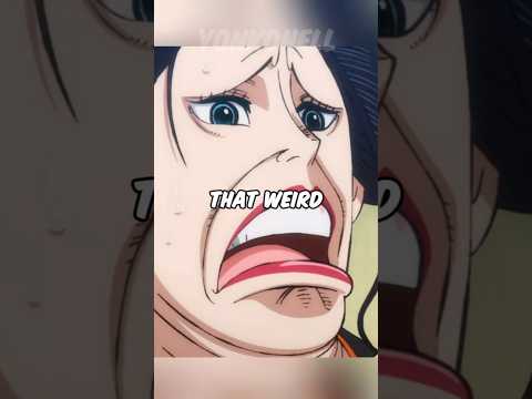 When Robin sees Luffy's wanted posters! 🤢🤮