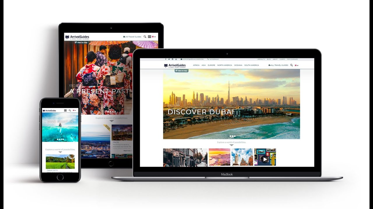 ArrivalGuides Travel Content - video presentation
