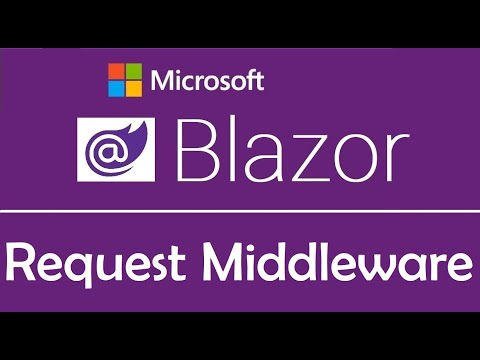 Blazor Tutorial Sending JWT token Building Request Middleware EP16