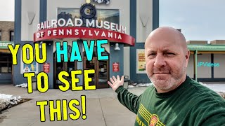 BEST COLLECTION of Locomotives Ever? (Railroad Museum of Pennsylvania) - Caboose Motel