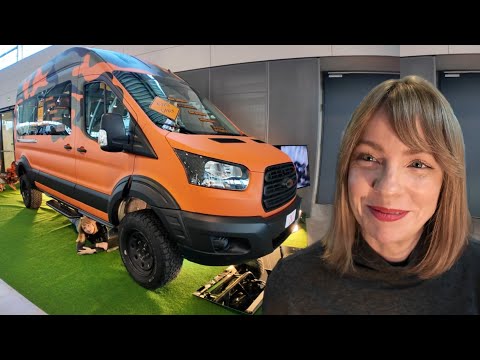 €25,000! SPRINTER KILLER FORD TRANSIT 4x4 extreme MOTORHOME CONVERSION with locks and reduction gear