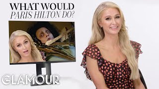 How Paris Hilton Would Handle Love Actually, Clueless, &amp; Edward Scissorhands | Glamour