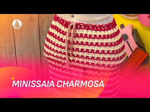 Minissaia em Crochê Fácil para Fazer Hoje por Noemi Fonseca! | Faça Você Mesmo
