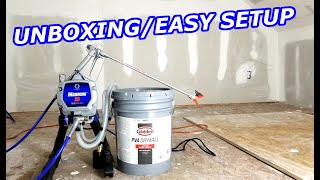 [EASY SETUP] GRACO MAGNUM X5 AIRLESS PAINT SPRAYER UNBOXING