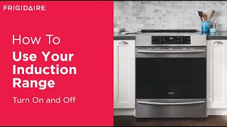 How to Turn Your Induction Range On and Off