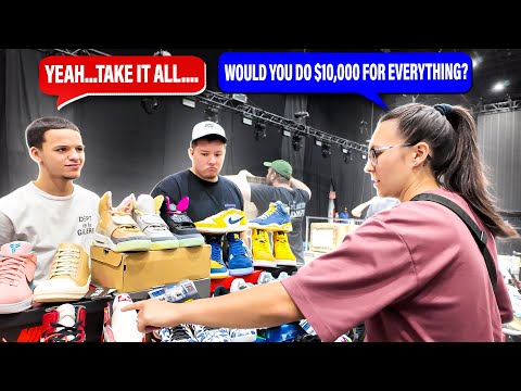 THE MOST $$$$ WE HAVE EVER SPENT… $100,000 NEW YORK SNEAKER CON