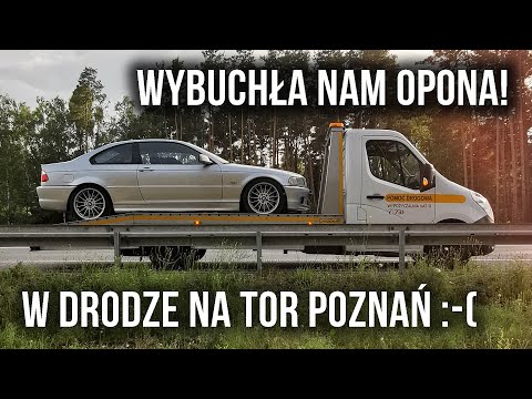 Niebezpieczny wyjazd z BMW E46 na Tor Poznań Track Day