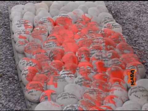 "El ojo que llora" es dañado por vándalos