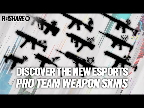New Pro teams weapon Skin available! | Rainbow Six Esports