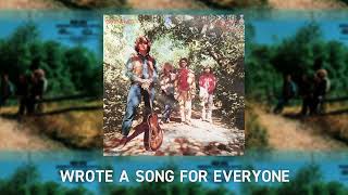 Creedence Clearwater Revival - Wrote A Song For Everyone (Official Audio)