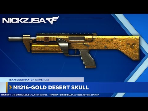 M1216-Gold Desert Skull | CROSSFIRE Indonesia 2.0