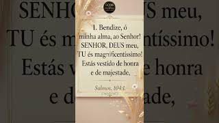 Salmo 104 #deus #jesus #fe #biblia #salmo #salmos #salmo104