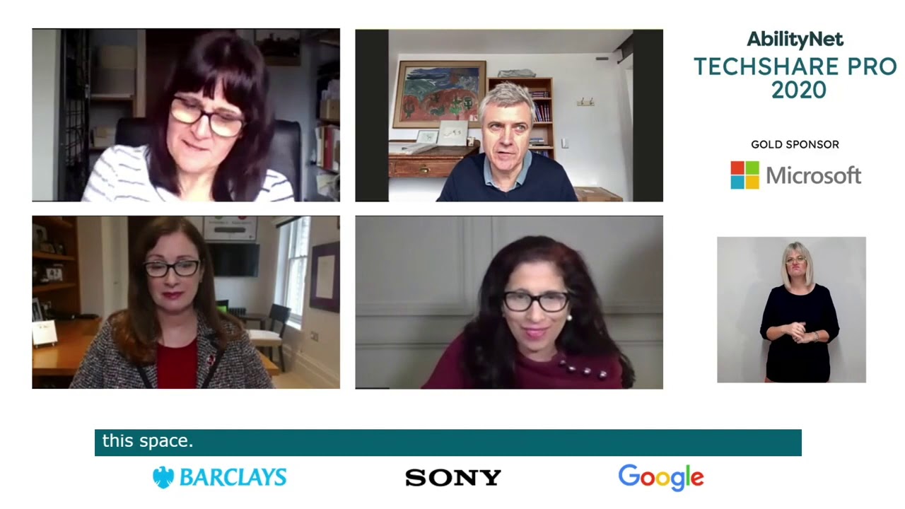 How Accessibility and Inclusive Design Deliver Business Advantage: AbilityNet TechShare Pro 2020