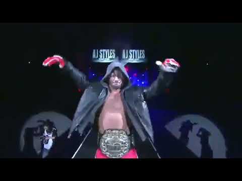 AJ Styles NJPW entrance   IWGP heavyweight champion