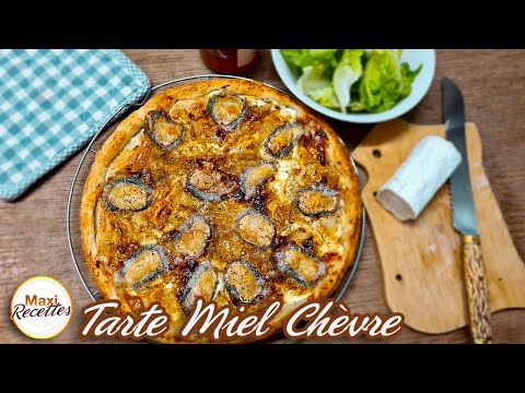 Tarte Chèvre Miel Recette Facile et Rapide