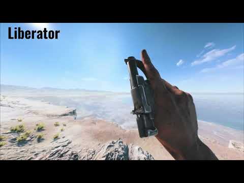 Liberator pistol reload animation | Battlefield V