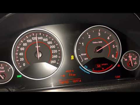 BMW 335D 2015 Xdrive , 0-200 Acceleration Stage 1 (386hp, 714nm)