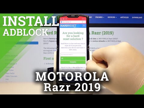 How to Install AdBlock in MOTOROLA Razr (2019) – Block All Adverts