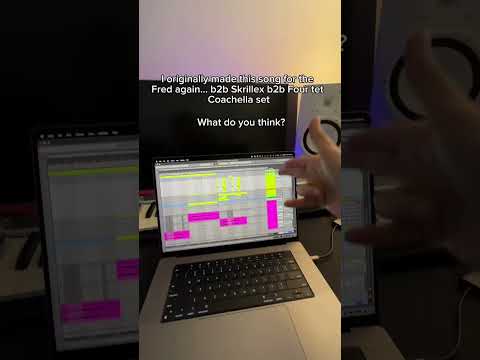 I made this for the Fred again… b2b skrillex b2b four tet set