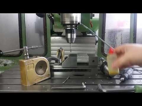 Gewinde scheiden mit synchronisierter Spindel - erste Tests