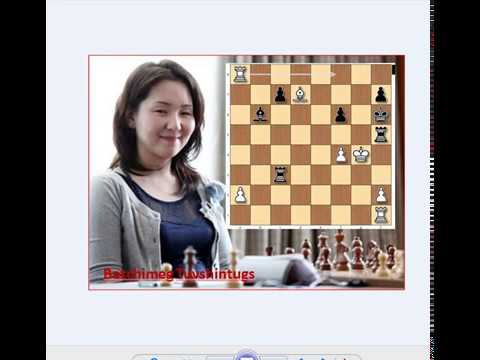 Prettiest Checkmates : 41. Esther Epstein Vs Tuvshintugs Batchimeg, 2008.