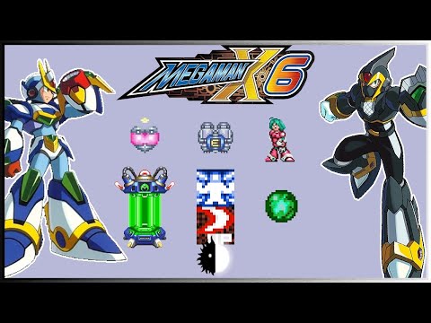 MEGAMAN X6: Heart Tanks, Sub Tanks, Capsules, Parts, Reploids Locations & Nightmare Souls Grind