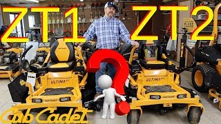 Cub Cadet Ultima ZT1 vs ZT2 Zero Turn Mower | What’s The Difference?