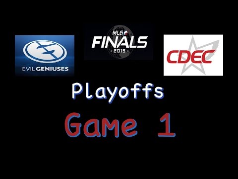 EG vs CDEC - Game 1 - MLG World Finals - Teamfights