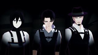 【進撃のMMD】アッカーマンズでYoung【Attack on Titan MMD】