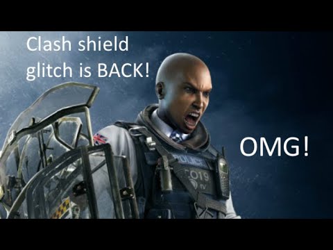R6 clash shield glitch is BACK!