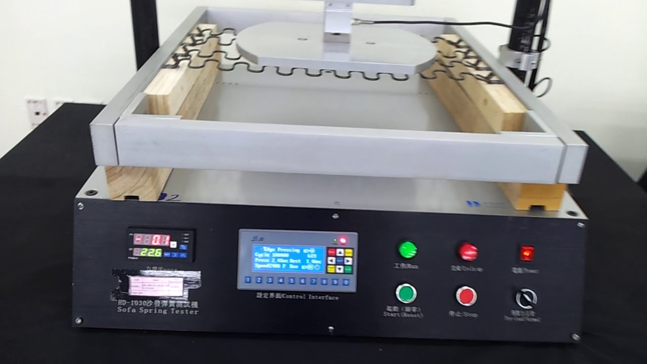 Zigzag Spring Durability Tester