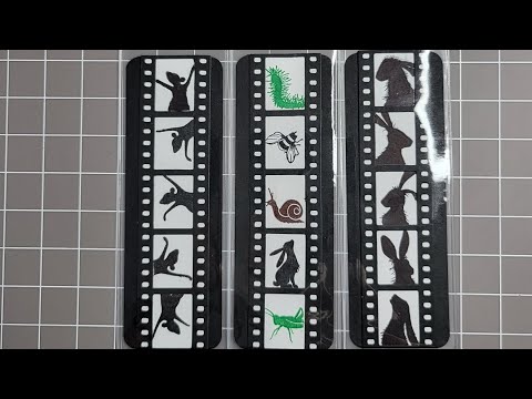 lavinia stamps film strip bookmarks #49