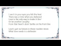 Kenny Rogers - Soldier of Love Lyrics