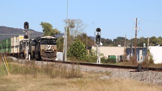 Norfolk Southern 29F rolling South in Rockwood Tennessee