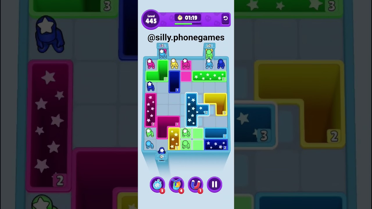 Drop Away Level 445 Walkthrough Solution