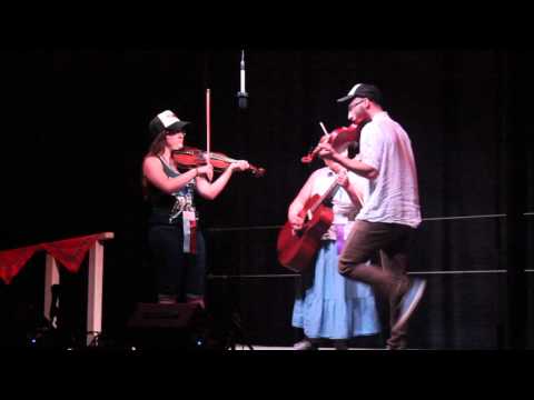Georgia Rae & Shawn Drake twin fiddle Wieser 2015