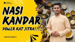 Nasi kandar power di Jitra - Fikry