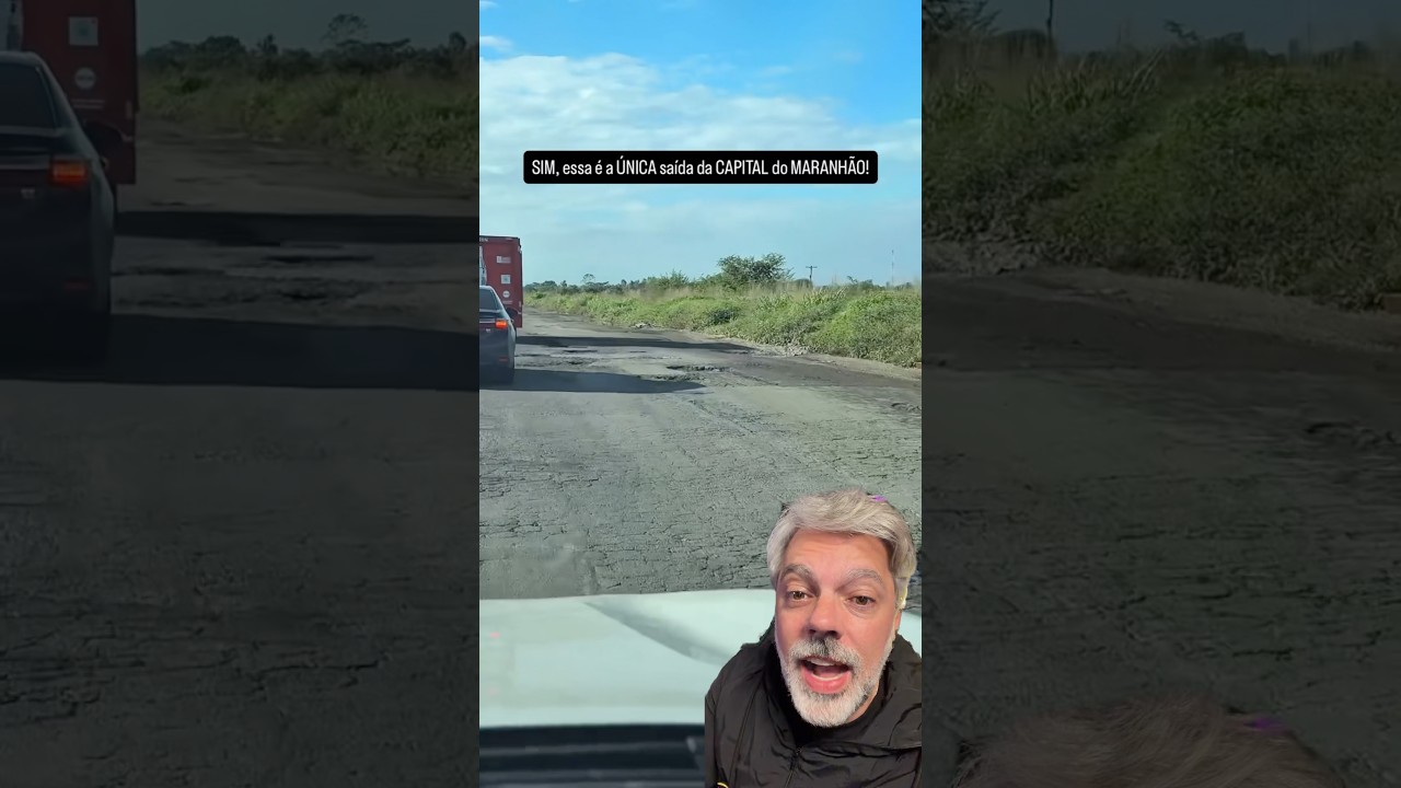 OLHA SÓ COMO É A ÚNICA ESTRADA PARA O MARANHÃO #carro #carros #estrada