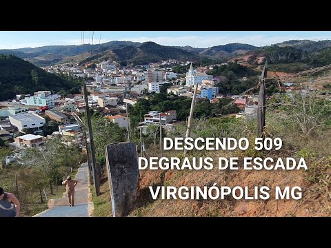 INTERIOR DE MINAS GERAIS | DESCENDO 509 DEGRAUS DE ESCADARIAS, EM SABINÓPOLIS MG, PASSEIO NO DOMINGO